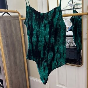Green body suit